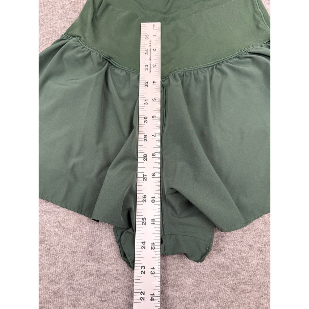 Aerie Offline Real Me Crossover Short Green size Small Athleisure Flirty Flowy - Picture 7 of 8